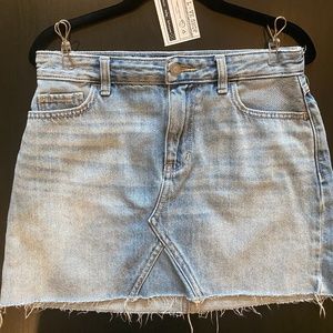 HOLLISTER High Rise Denim Skirt Size 1